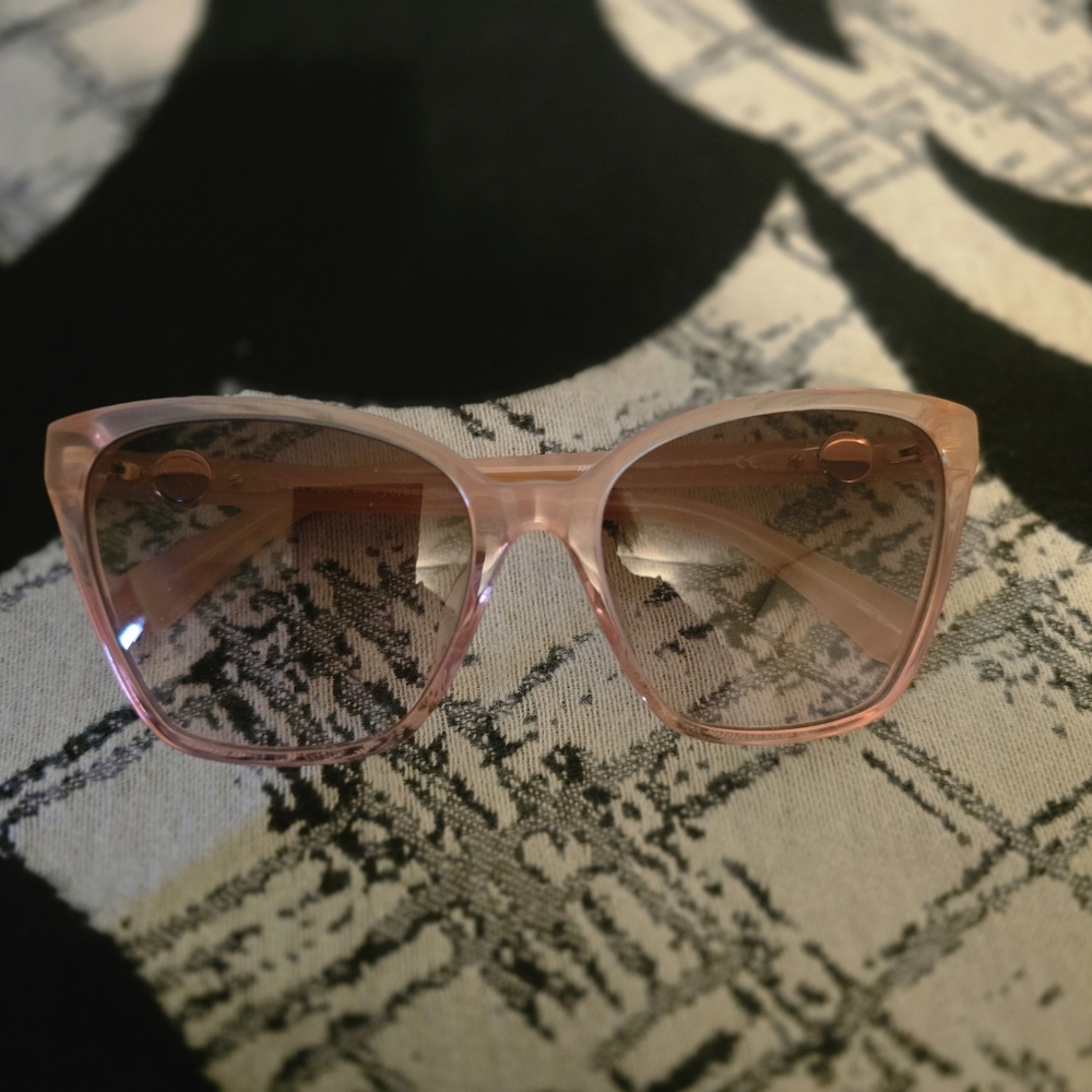 Kate Spade Blush Pink Cat-Eye Sunglasses - Picture 8 of 8